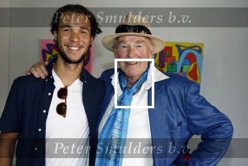Velserbroek 11 september 2022
Opening Expositie Peter Faber. Peter met zijn jongste zoon Sam