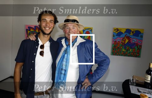 Velserbroek 11 september 2022
Opening Expositie Peter Faber. Peter met zijn jongste zoon Sam