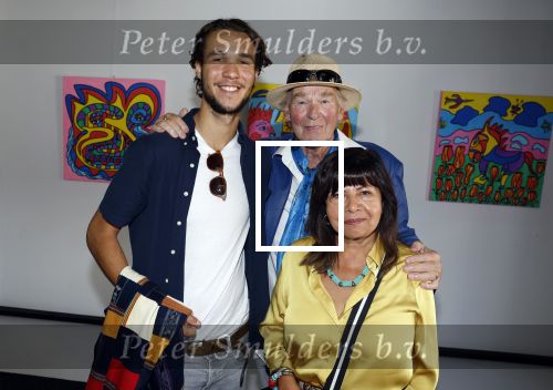 Velserbroek 11 september 2022
Opening Expositie Peter Faber. Peter met zijn jongste zoon Sam en zijn huidige vrouw