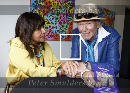 Velserbroek 11 september 2022
Opening Expositie Peter Faber. Peter met zijn vrouw