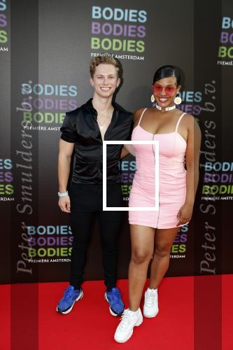Amsterdam 24 augustus 2022
Premiere Bodies Bodies Bosies van Halina Reijn in Tuschinski .