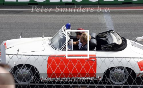 Zandvoort 4 september 2022
Nederlandse F1 Grand Prix op circuit Zandvoort.
Prins Bernard jr in Porsche cabrio van rijkspolitie