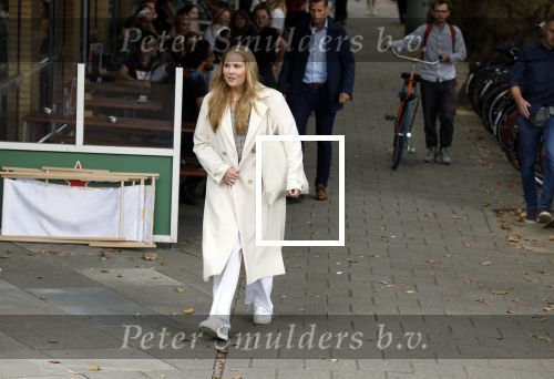 Amsterdam 5 september 2022
Prinses Amalia arriveert bij de UVA op haar eerste schooldag . Er was heel veel pers aanwezig.