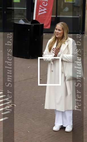 Amsterdam 5 september 2022
Prinses Amalia arriveert bij de UVA op haar eerste schooldag . Er was heel veel pers aanwezig.