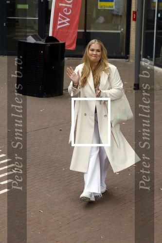 Amsterdam 5 september 2022
Prinses Amalia arriveert bij de UVA op haar eerste schooldag . Er was heel veel pers aanwezig.
