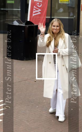 Amsterdam 5 september 2022
Prinses Amalia arriveert bij de UVA op haar eerste schooldag . Er was heel veel pers aanwezig.