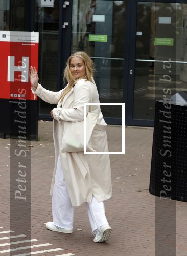 Amsterdam 5 september 2022
Prinses Amalia arriveert bij de UVA op haar eerste schooldag . Er was heel veel pers aanwezig.