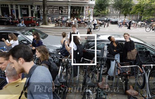 Amsterdam 5 september 2022
Prinses Amalia arriveert bij de UVA op haar eerste schooldag . Er was heel veel pers aanwezig.