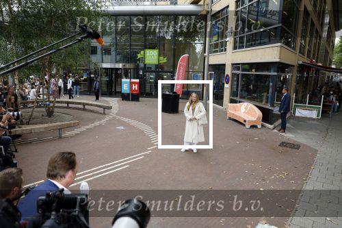 Amsterdam 5 september 2022
Prinses Amalia arriveert bij de UVA op haar eerste schooldag . Er was heel veel pers aanwezig.
