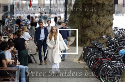 Amsterdam 5 september 2022
Prinses Amalia arriveert bij de UVA op haar eerste schooldag . Er was heel veel pers aanwezig.