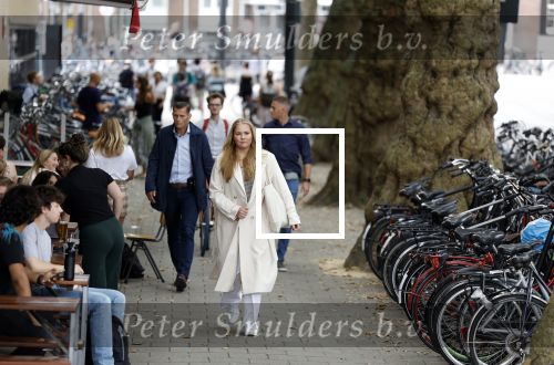 Amsterdam 5 september 2022
Prinses Amalia arriveert bij de UVA op haar eerste schooldag . Er was heel veel pers aanwezig.