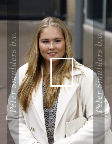 Amsterdam 5 september 2022
Prinses Amalia arriveert bij de UVA op haar eerste schooldag . Er was heel veel pers aanwezig.