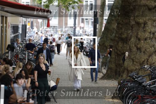 Amsterdam 5 september 2022
Prinses Amalia arriveert bij de UVA op haar eerste schooldag . Er was heel veel pers aanwezig.