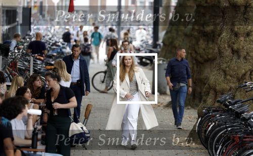 Amsterdam 5 september 2022
Prinses Amalia arriveert bij de UVA op haar eerste schooldag . Er was heel veel pers aanwezig.