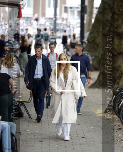 Amsterdam 5 september 2022
Prinses Amalia arriveert bij de UVA op haar eerste schooldag . Er was heel veel pers aanwezig.