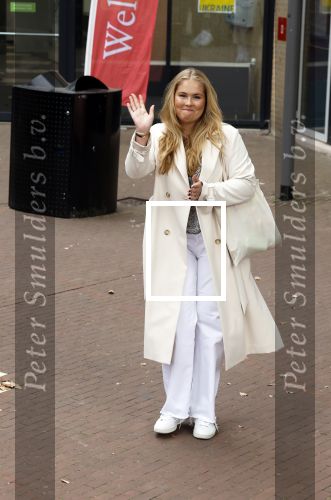 Amsterdam 5 september 2022
Prinses Amalia arriveert bij de UVA op haar eerste schooldag . Er was heel veel pers aanwezig.