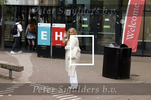 Amsterdam 5 september 2022
Prinses Amalia arriveert bij de UVA op haar eerste schooldag . Er was heel veel pers aanwezig.