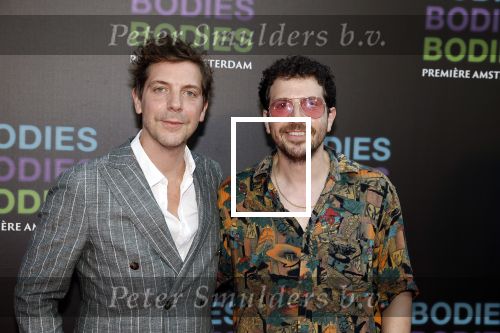 Amsterdam 24 augustus 2022
Premiere Bodies Bodies Bosies van Halina Reijn in Tuschinski . Ramsey Nasr en ....