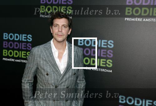 Amsterdam 24 augustus 2022
Premiere Bodies Bodies Bosies van Halina Reijn in Tuschinski . Ramsey Nasr en ....
