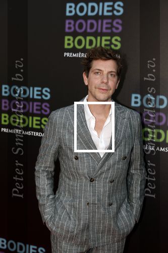 Amsterdam 24 augustus 2022
Premiere Bodies Bodies Bosies van Halina Reijn in Tuschinski . Ramsey Nasr en ....