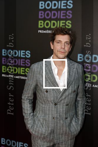Amsterdam 24 augustus 2022
Premiere Bodies Bodies Bosies van Halina Reijn in Tuschinski . Ramsey Nasr en ....