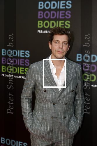 Amsterdam 24 augustus 2022
Premiere Bodies Bodies Bosies van Halina Reijn in Tuschinski . Ramsey Nasr en ....