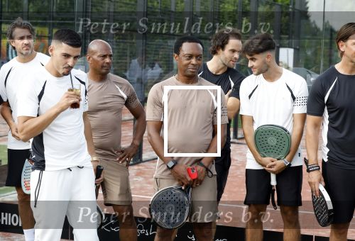 Capelle aan de IJssel 7 september 2022
Presentatie kleinglijn voor Padel van Robin van Persie en zijn vrouw Bouchra v Persie. regie Blinker