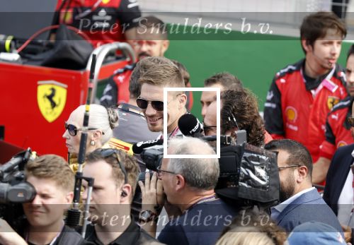 Zandvoort 4 september 2022
Nederlandse F1 Grand Prix op circuit Zandvoort.
Rico Verhoeven met zijn vriendin Naomi v Beem