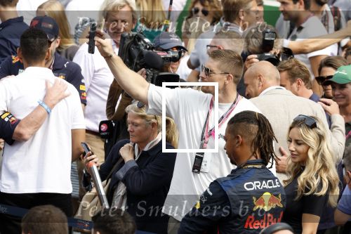 Zandvoort 4 september 2022
Nederlandse F1 Grand Prix op circuit Zandvoort.
Rico Verhoeven met zijn vriendin Naomi v Beem
