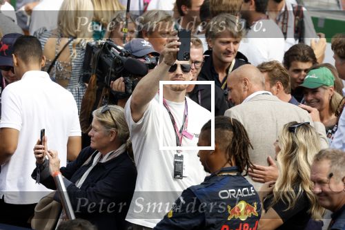 Zandvoort 4 september 2022
Nederlandse F1 Grand Prix op circuit Zandvoort.
Rico Verhoeven met zijn vriendin Naomi v Beem