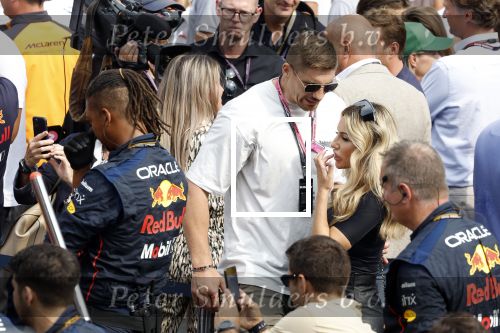 Zandvoort 4 september 2022
Nederlandse F1 Grand Prix op circuit Zandvoort.
Rico Verhoeven met zijn vriendin Naomi v Beem