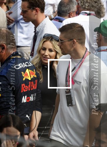 Zandvoort 4 september 2022
Nederlandse F1 Grand Prix op circuit Zandvoort.
Rico Verhoeven met zijn vriendin Naomi v Beem