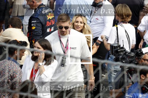 Zandvoort 4 september 2022
Nederlandse F1 Grand Prix op circuit Zandvoort.
Rico Verhoeven met zijn vriendin Naomi v Beem