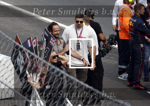 Zandvoort 4 september 2022
Nederlandse F1 Grand Prix op circuit Zandvoort.
Rico Verhoeven met zijn vriendin Naomi v Beem