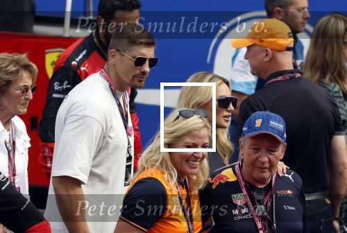 Zandvoort 4 september 2022
Nederlandse F1 Grand Prix op circuit Zandvoort.
Rico Verhoeven met zijn vriendin Naomi v Beem