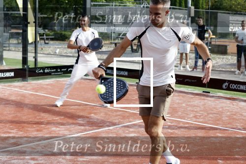 Capelle aan de IJssel 7 september 2022
Presentatie kleinglijn voor Padel van Robin van Persie en zijn vrouw Bouchra v Persie.