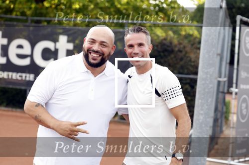 Capelle aan de IJssel 7 september 2022
Presentatie kleinglijn voor Padel van Robin van Persie en zijn vrouw Bouchra v Persie.