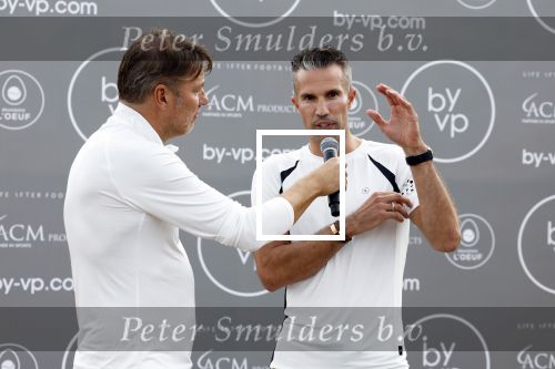 Capelle aan de IJssel 7 september 2022
Presentatie kleinglijn voor Padel van Robin van Persie en zijn vrouw Bouchra v Persie.