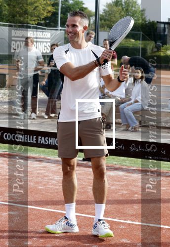 Capelle aan de IJssel 7 september 2022
Presentatie kleinglijn voor Padel van Robin van Persie en zijn vrouw Bouchra v Persie.