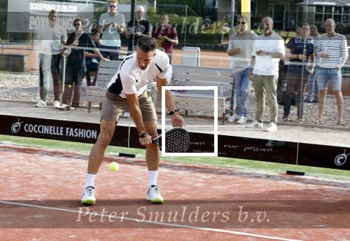Capelle aan de IJssel 7 september 2022
Presentatie kleinglijn voor Padel van Robin van Persie en zijn vrouw Bouchra v Persie.