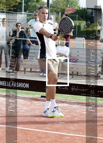 Capelle aan de IJssel 7 september 2022
Presentatie kleinglijn voor Padel van Robin van Persie en zijn vrouw Bouchra v Persie.
