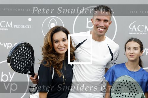Capelle aan de IJssel 7 september 2022
Presentatie kleinglijn voor Padel van Robin van Persie en zijn vrouw Bouchra v Persie.