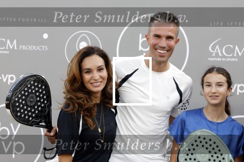 Capelle aan de IJssel 7 september 2022
Presentatie kleinglijn voor Padel van Robin van Persie en zijn vrouw Bouchra v Persie.