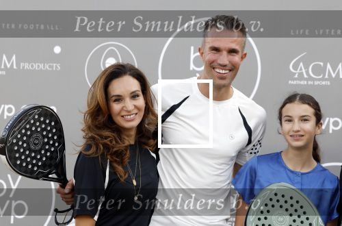 Capelle aan de IJssel 7 september 2022
Presentatie kleinglijn voor Padel van Robin van Persie en zijn vrouw Bouchra v Persie.