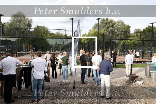 Capelle aan de IJssel 7 september 2022
Presentatie kleinglijn voor Padel van Robin van Persie en zijn vrouw Bouchra v Persie.