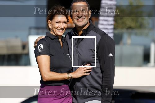 Amsterdam 1 september 2022
Golfwedstrijd Bart ter Haar en BMW dealer van Poelgeest op golfbaan the international. Ruud Gullit en zijn vriendin Karin de Rooij . Ruud werd deze dag 60 jaar oud.