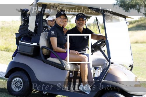 Amsterdam 1 september 2022
Golfwedstrijd Bart ter Haar en BMW dealer van Poelgeest op golfbaan the international. Ruud Gullit en zijn vriendin Karin de Rooij . Ruud werd deze dag 60 jaar oud.