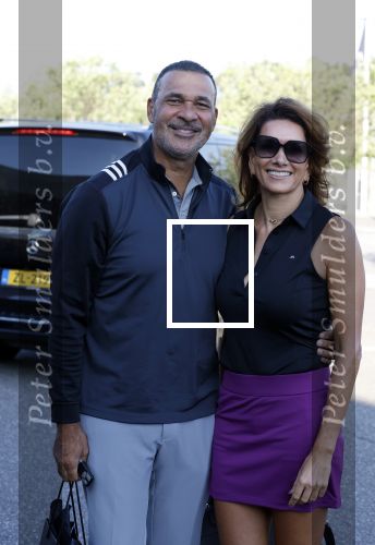 Amsterdam 1 september 2022
Golfwedstrijd Bart ter Haar en BMW dealer van Poelgeest op golfbaan the international. Ruud Gullit en zijn vriendin Karin de Rooij . Ruud werd deze dag 60 jaar oud.
