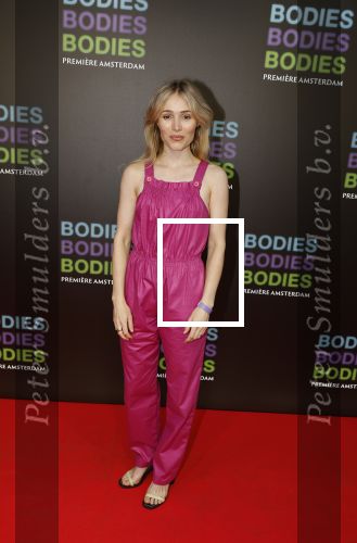 Amsterdam 24 augustus 2022
Premiere Bodies Bodies Bosies van Halina Reijn in Tuschinski . Sigrid ten Napel