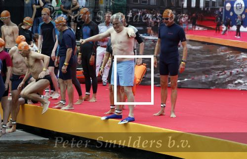 Amsterdam 28 augustus 2022
ALS Cityswim in de grachten van Amsterdam.
Thomas Acda en Peter Heerschop